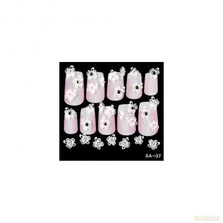 Donegal Naklejki na paznokci Cyrkonie (3603/1) 1op.