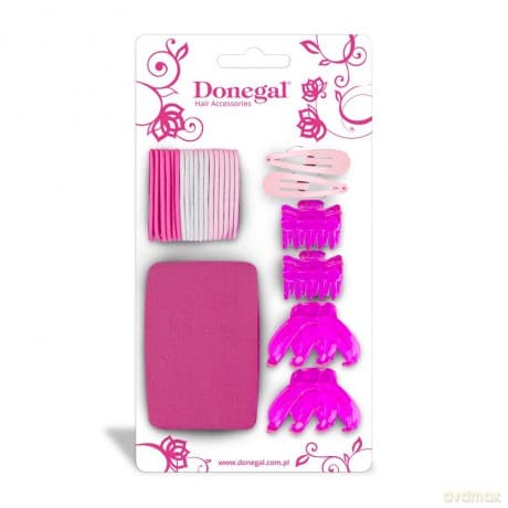 Donegal Zestaw ozdób do włosów (FA - 5481) 1op - .25szt.