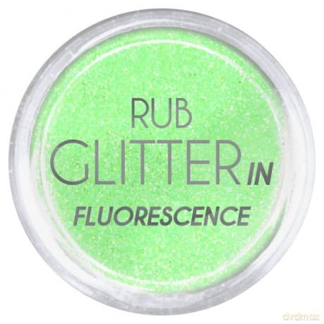 Euro Fashion Brokat Rub Glitter In Fluorescence nr 1 1szt
