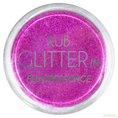 Euro Fashion Brokat Rub Glitter In Fluorescence nr 5 1szt