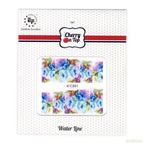 Euro Fashion Naklejki wodne Cherry On Top C261 1szt