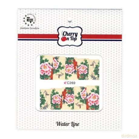 Euro Fashion Naklejki wodne Cherry On Top C269 1szt