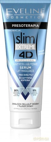 Eveline 4D slim Extreme Presoterapia Serum antycellulitowe liftingujące 250 ml
