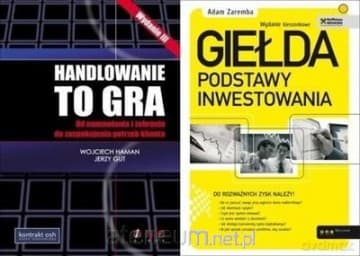 Handlowanie to gra + Giełda. Podstawy inwestowania - Wojciech Haman, Jerzy Gut