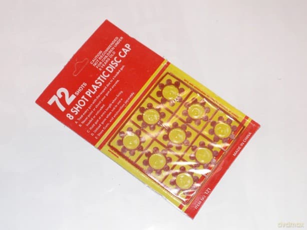 Naboje kapiszony na blistrze 72/8