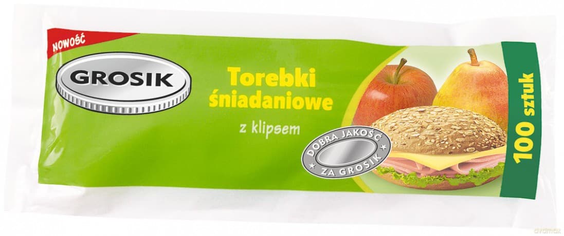 Jan Niezbędny Grosik Torebki śniadaniowe 100szt