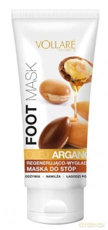 Vollare Maska do stóp regenerująco-wygładzająca Olej Arganowy 75 ml
