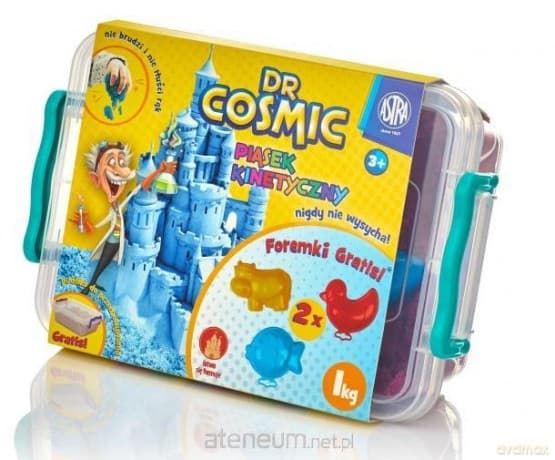 Piasek kinetyczny ciemno różowy 500 g