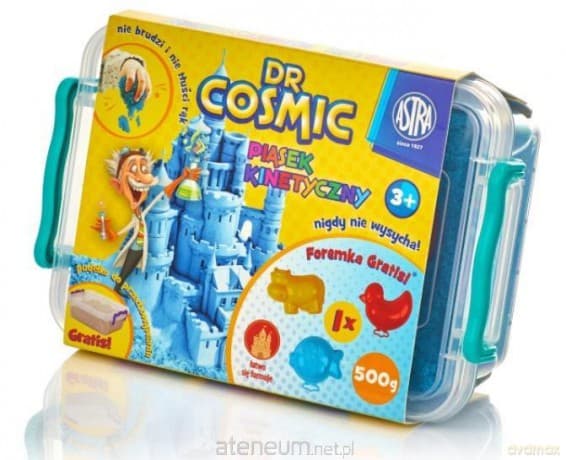 Piasek kinetyczny niebieski 500 g