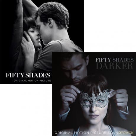 Fifty Shades Of Grey soundtrack (Pięćdziesiąt Twarzy Greya) / Fifty Shades Darker soundtrack (Ciemniejsza strona Greya) Pakiet