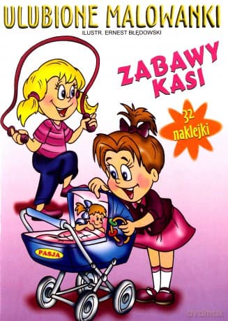 Ulubione malowanki. Zabawy Kasi - Ernest Błędowski