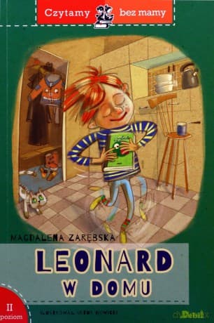 Leonard w domu. Czytamy bez mamy - Magdalena Zarębska