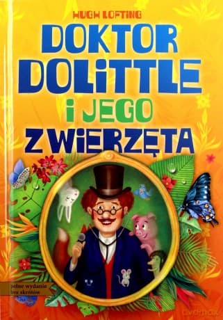 Doktor Dolittle i jego zwierzęta z opracowaniem (okleina)