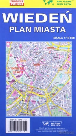 Wiedeń 1:16 000 Plan miasta