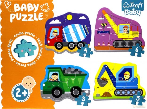 Baby Classic - Pojazdy na budowie