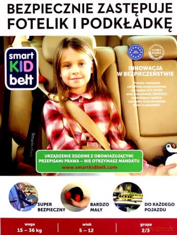 Smart Kid Belt - Urządzenie Podtrzymujące pasy dla dzieci