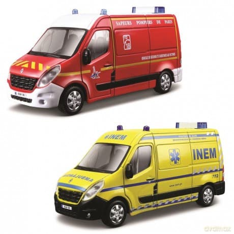 Renault Master Ambulans lub Straż 1:50