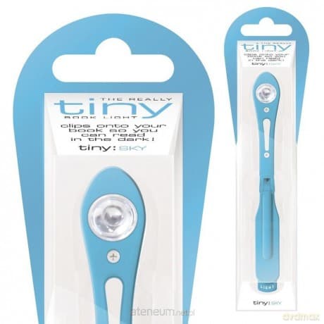 Lampka do książki błękitna