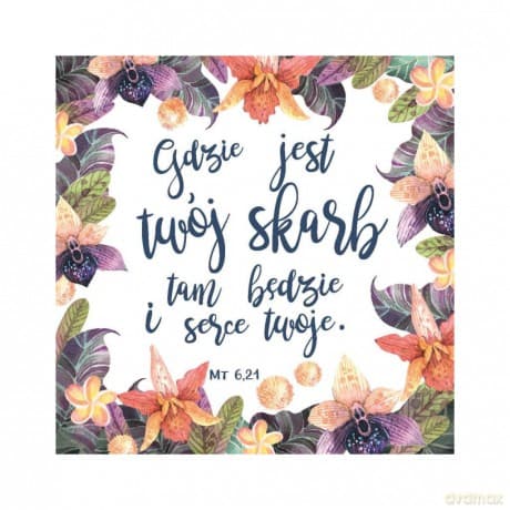 Podstawka korkowa - Gdzie jest skarb twój