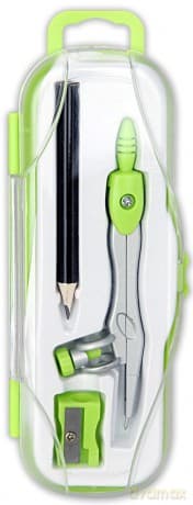 Cyrkiel szkolny PC-102 zielony