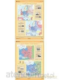 Mapa - Historia. II WŚ w Europie / Polska podczas