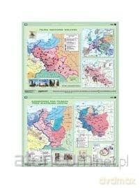 Mapa - Historia. Zjednoczenie ziem polskich