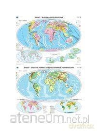 Mapa - Świat. Budowa geologiczna