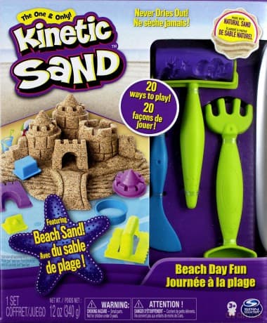 Piasek kinetyczny KINETIC SAND Zabawa na plaży