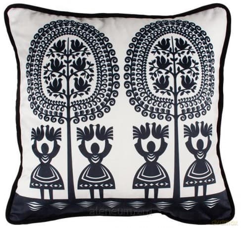 Poszewka - kurpiowska 45 cm