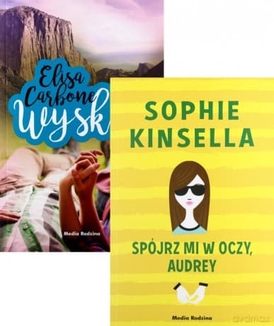 Wyskok / Spójrz mi w oczy, Audrey -  Elisa Carbone, Sophie Kinsella Pakiet