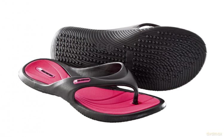 Klapki Finger Soft P 232828 rozmiar 37 czarno-różowe