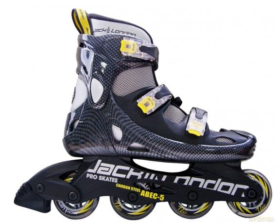 Łyżworolki Space 05 czarno-żółte 224475 rozmiar 37