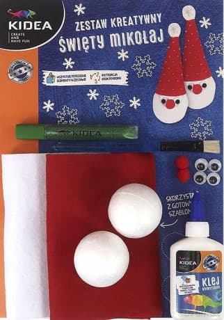 Zestaw kreatywny Święty Mikołaj