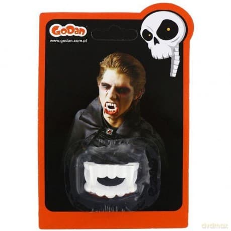 Zęby wampira białe