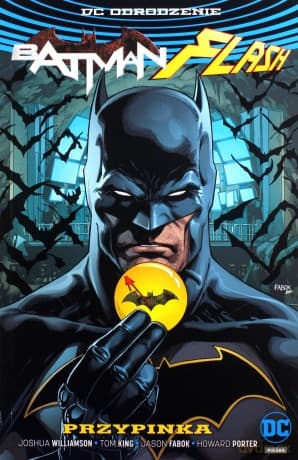 Przypinka Batman Flash - Joshua Williamson, Tom King, Jason Fabok
