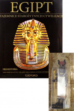 Tajemnice starożytnych cywilizacji 01: Prehistoria + Figurka Hathor