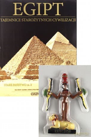 Tajemnice starożytnych cywilizacji 06: Stare państwo cz. 2 + Figurka Kadesz