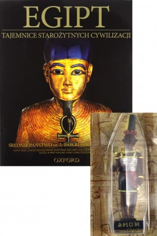 Tajemnice starożytnych cywilizacji 08: Średnie państwo cz. 2, II okres przejściowy + Figurka Amon