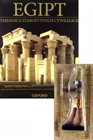 Tajemnice starożytnych cywilizacji 09: Nowe Państwo cz. 1 + Figurka Monthou