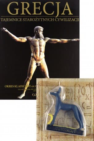 Tajemnice starożytnych cywilizacji 18: Okres klasyczny cz. 1 + figurka Qupouaout