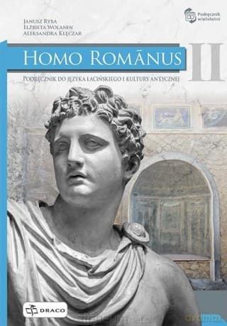 Homo Romanus 2 podręcznik - Janusz Ryba , Elżbieta Wolanin , Aleksandra Klęczar