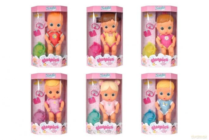 Lalka Natalia Bloopies bobas do kąpieli