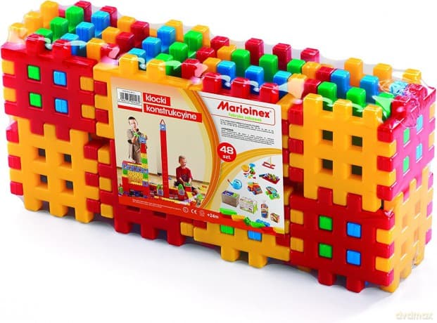 Klocki Konstrukcyjne Waffle 48 Kostka