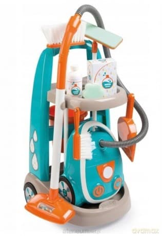 Wózek do sprzątania z odkurzaczem