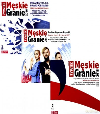 Męskie Granie Kolekcja 2016 / 2017 / 2018 Pakiet