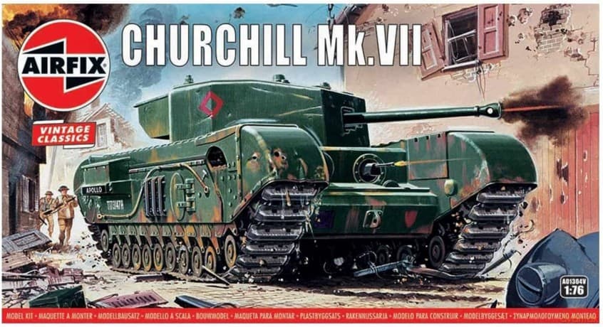 Model plastikowy Czołg Churchill MkVII