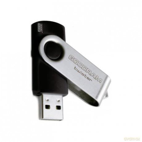 GOODRAM Pendrive 16GB USB 2.0 czarny 16 GB TWISTER USB 2.0 czarny