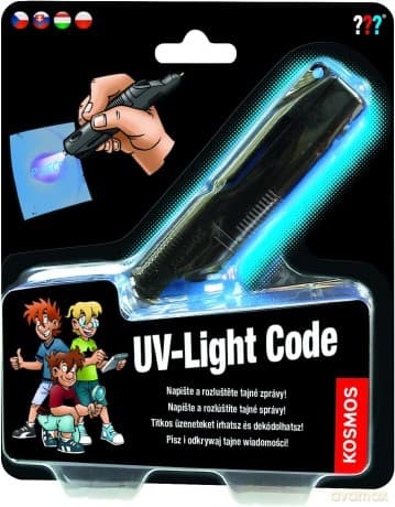 Trzej Detektywi Zabawka Uv-Light Code