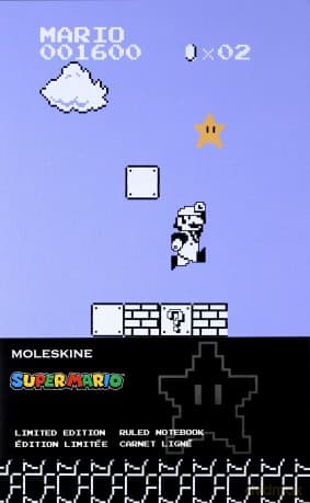 Notes linia L Super Mario, fioletowy