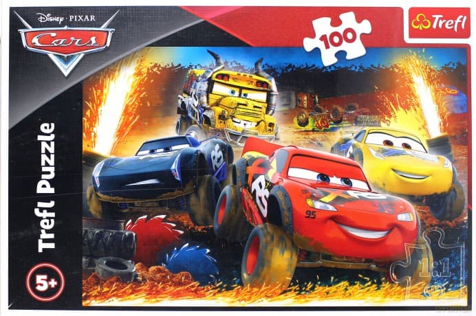 TREFL 100 el. - Auta 3, Ekstremalny wyścig